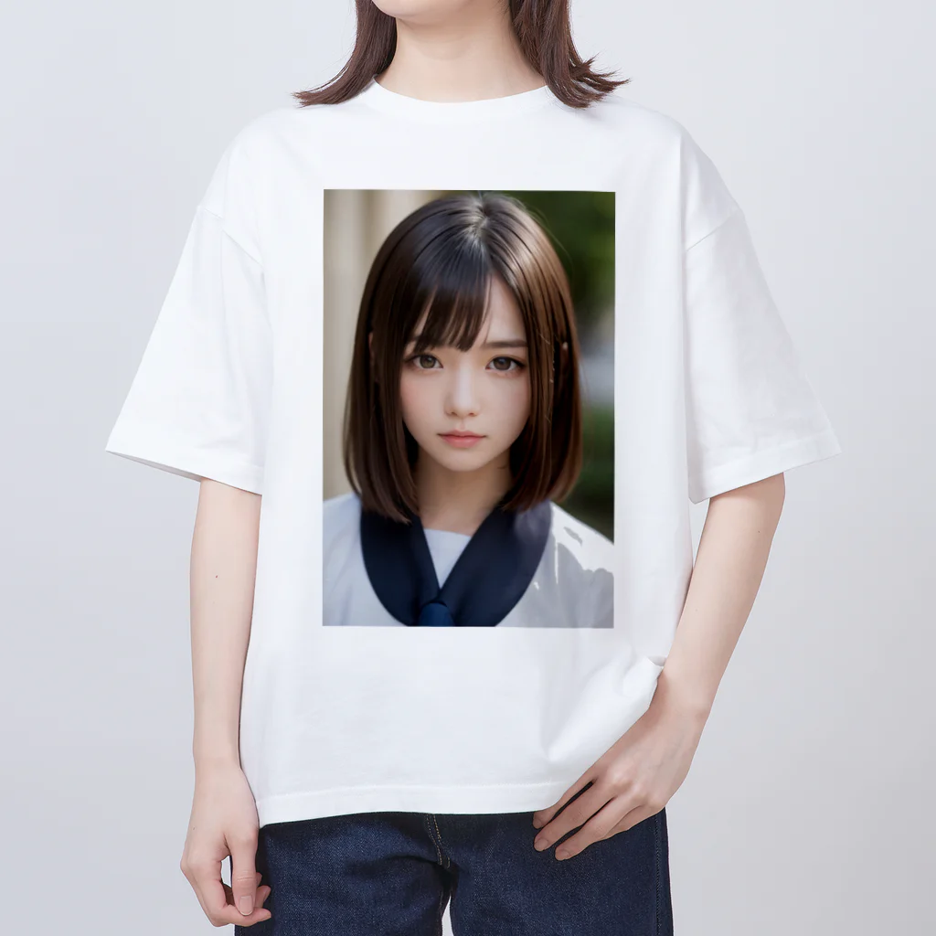 アニメイトのAI美女collection Oversized T-Shirt