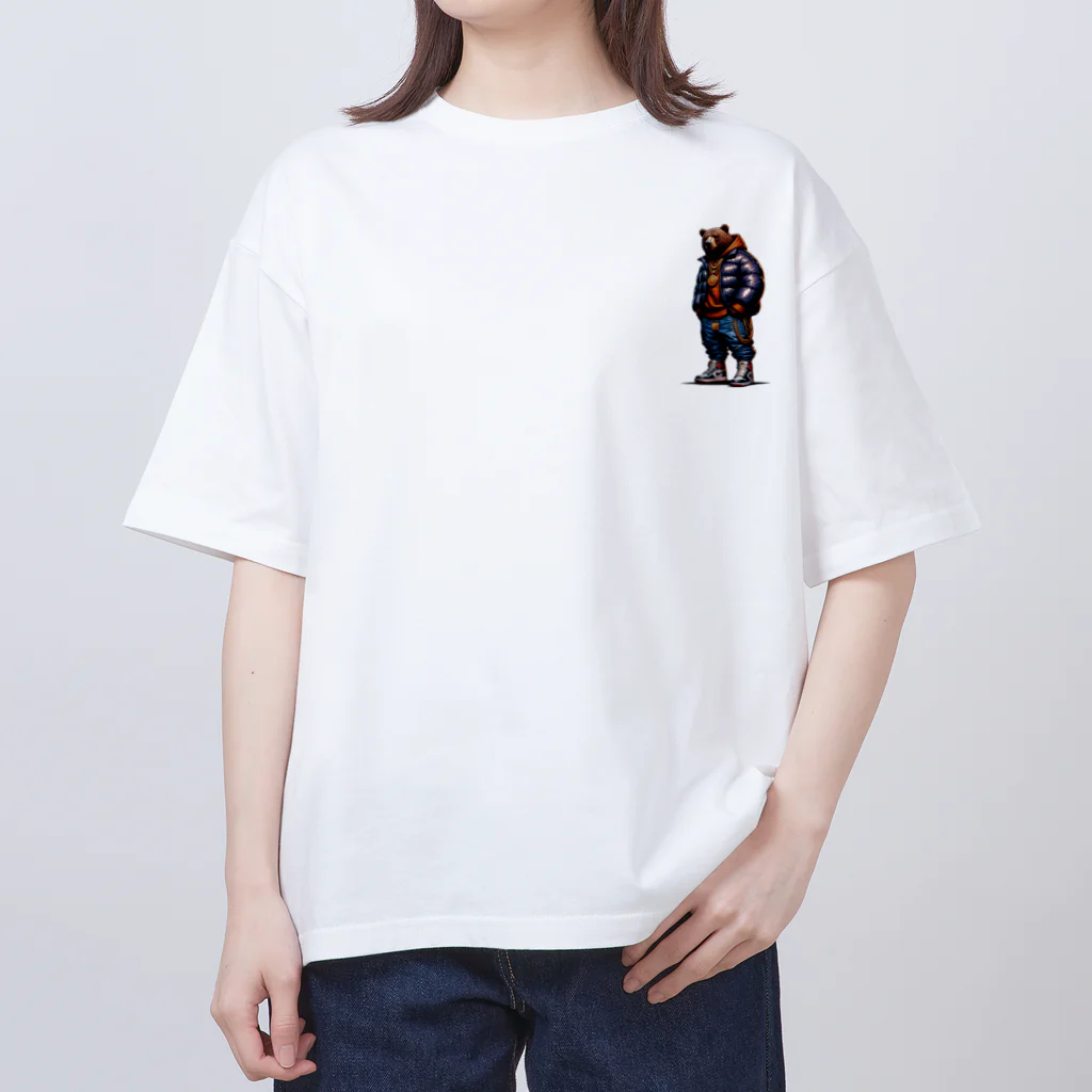 K'ramaのくまH オーバーサイズTシャツ