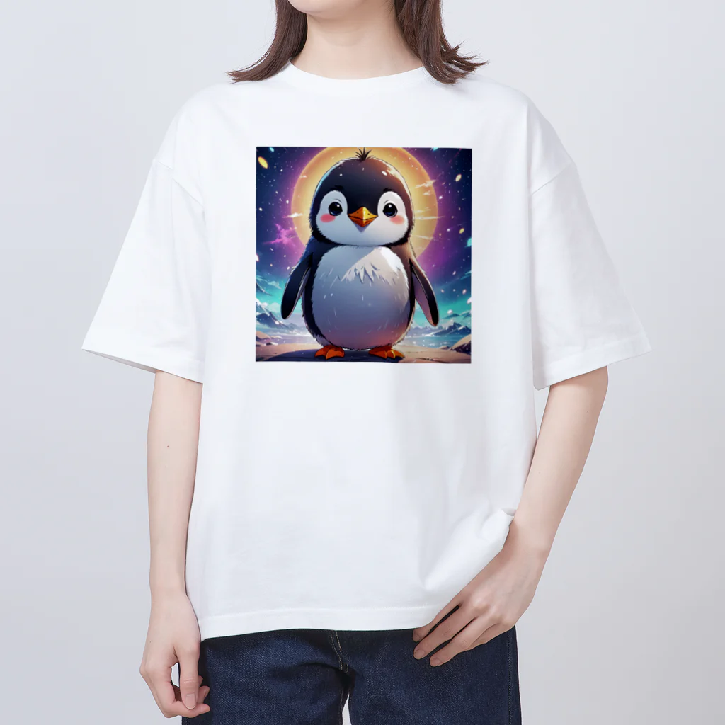 A－spphireのキュートペンギン オーバーサイズTシャツ