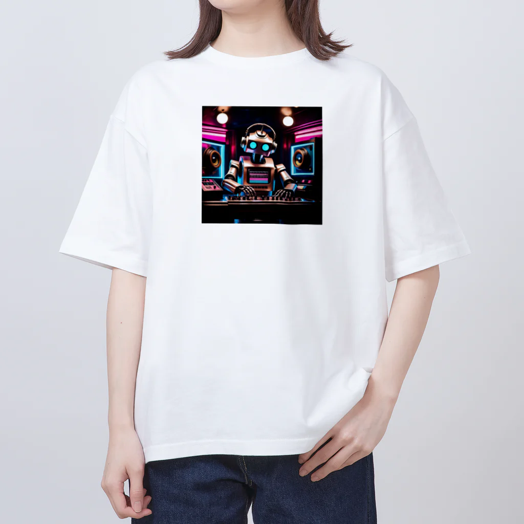 パワドラのDJロボット1 Oversized T-Shirt