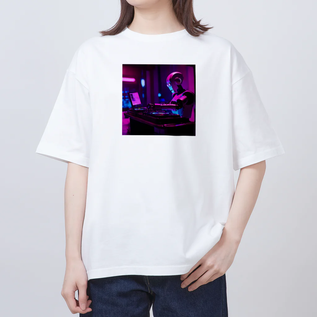 パワドラのDJロボット2 Oversized T-Shirt
