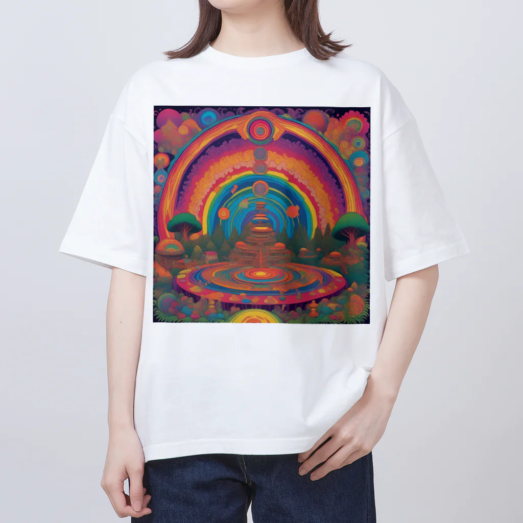 Amrita StoreのEdentopia オーバーサイズTシャツ