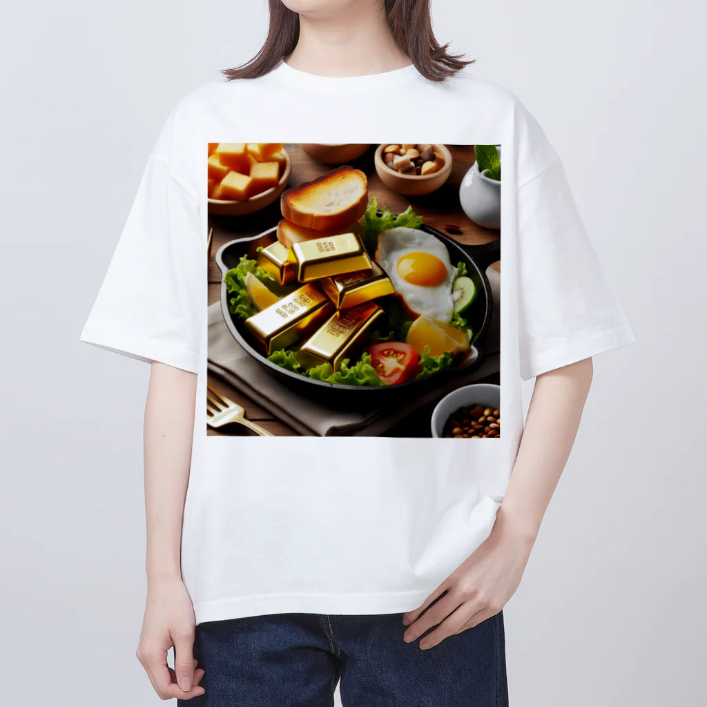 七太郎印のあさごはん オーバーサイズTシャツ