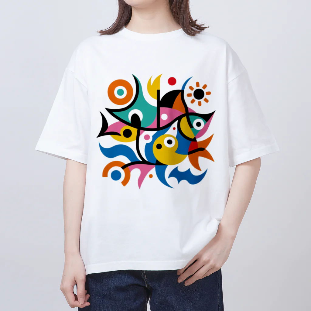 tohateの春 オーバーサイズTシャツ