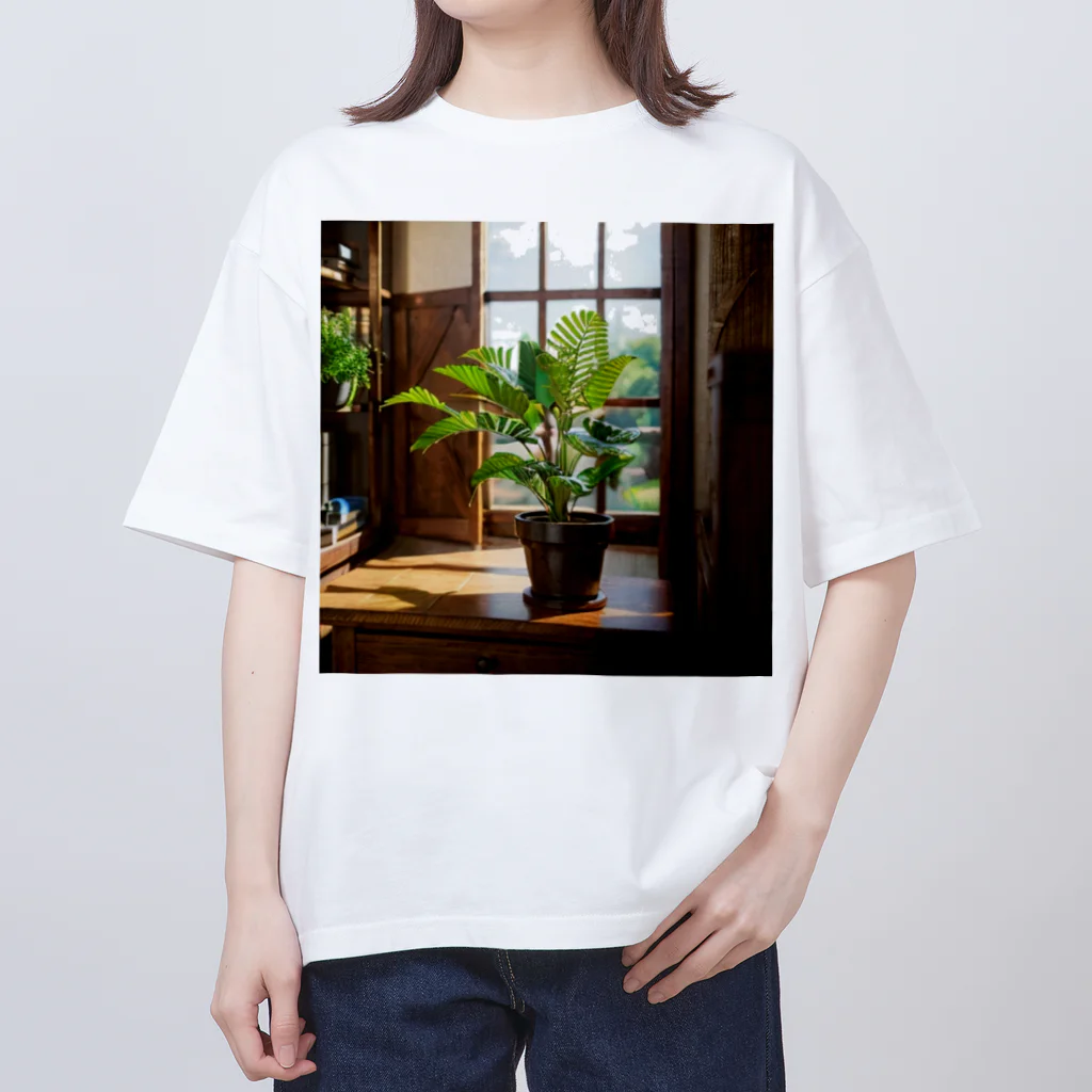 mugi_3の緑は目にいい Oversized T-Shirt