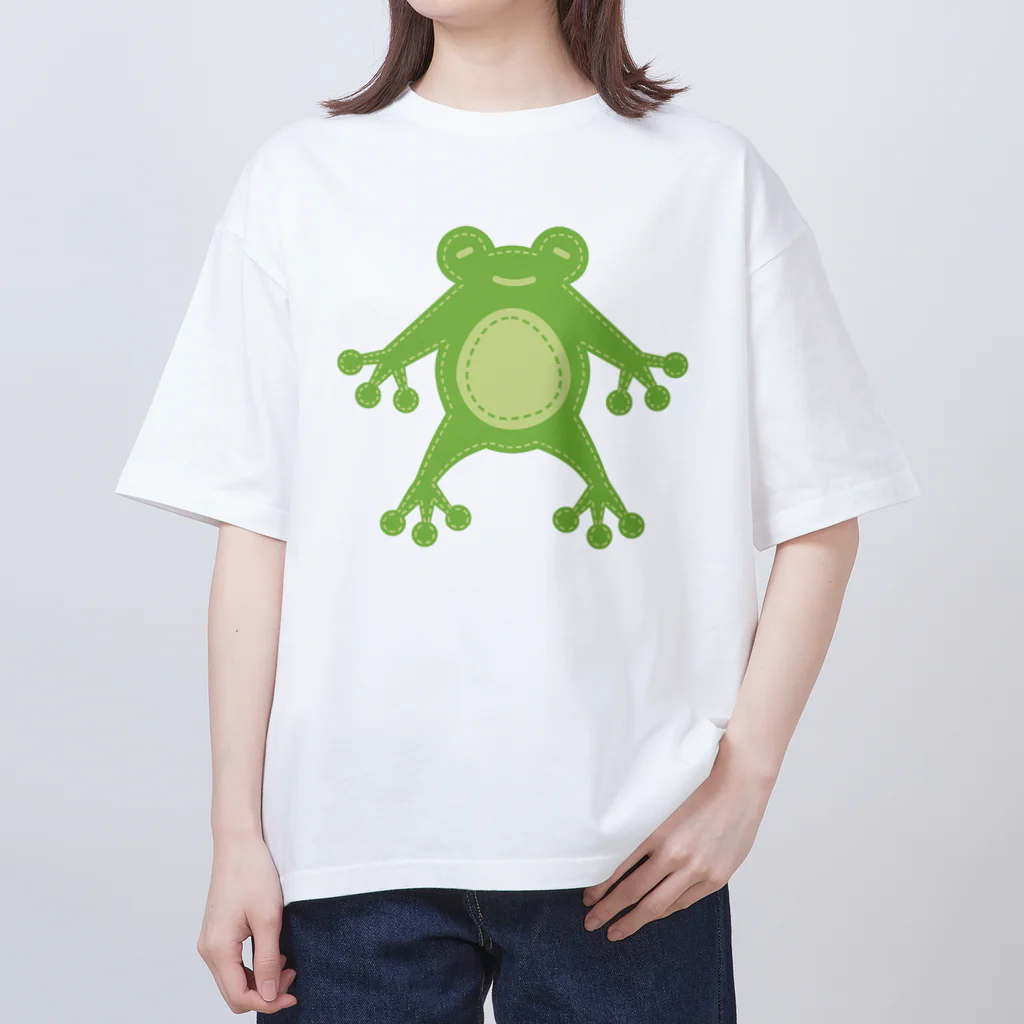 Wonder Bird Forestのかえるのアルフォンス Oversized T-Shirt