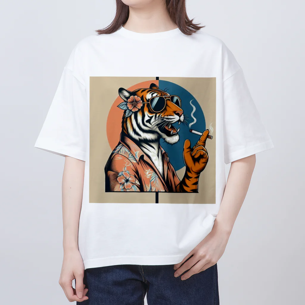 ビギニングストアのTIGER オーバーサイズTシャツ