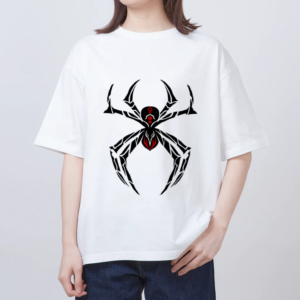 UnholyAyakaのBlack Widow By Unholy Nonneizz オーバーサイズTシャツ