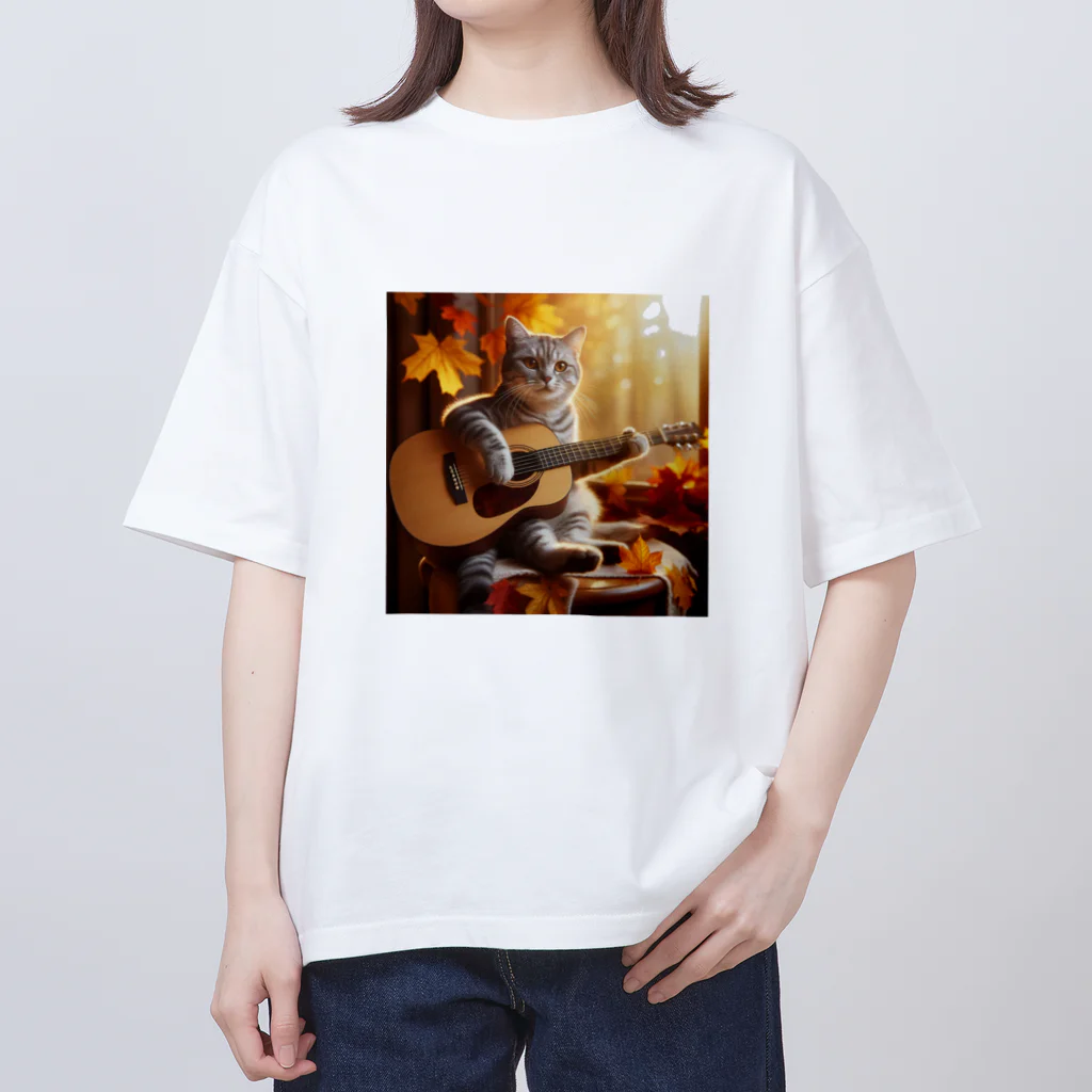 ふぇにゃんくすのギーニャン Oversized T-Shirt