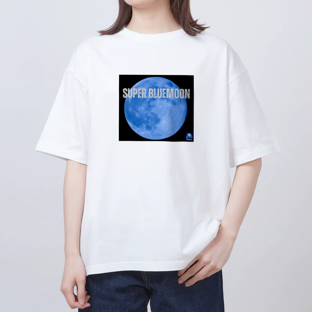 Super_BluemoonのSuper Bluemoon Brand🎵 オーバーサイズTシャツ