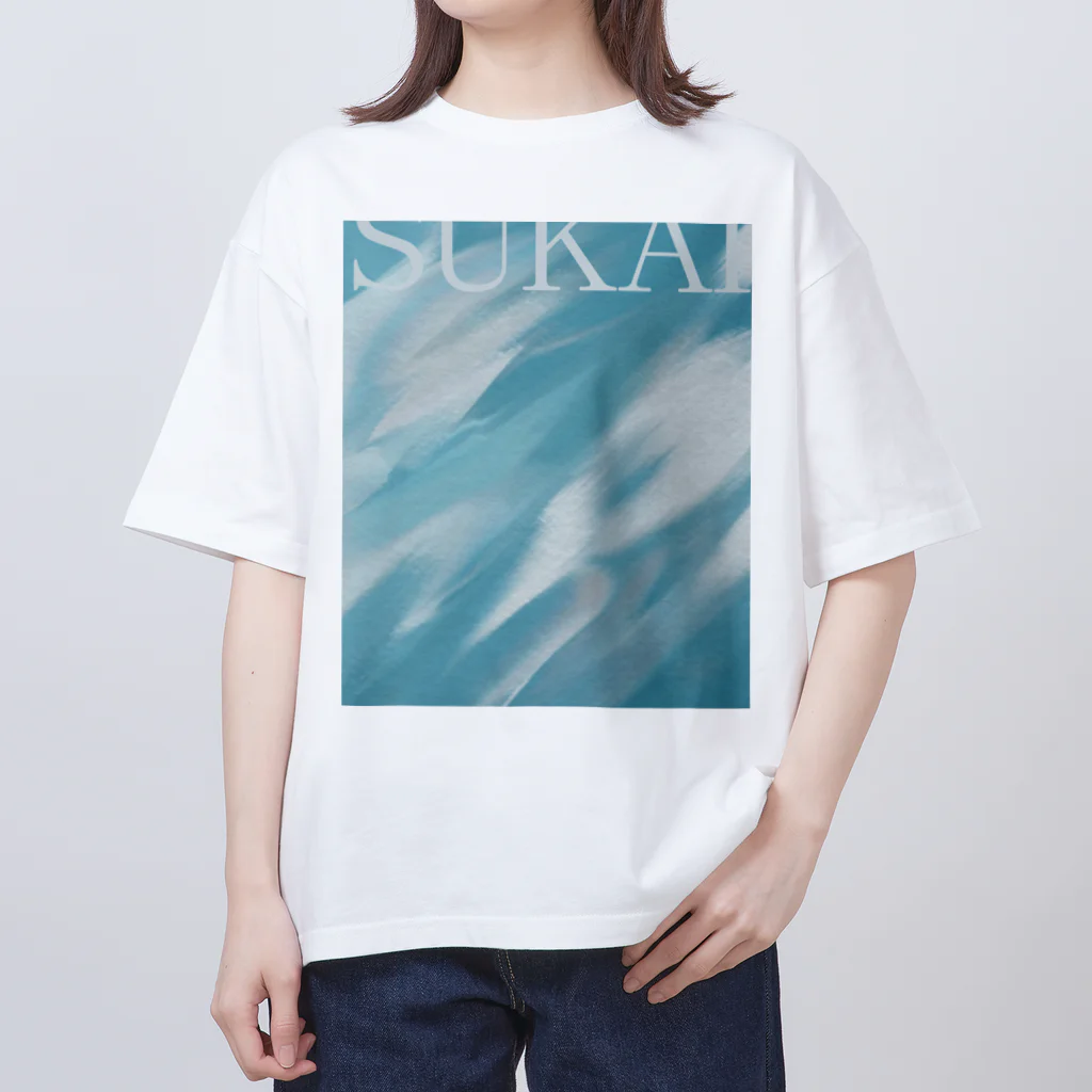 納豆ごはんのSUKAI オーバーサイズTシャツ