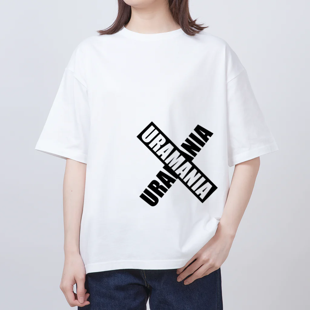 uramania-cocoのURAMANIA×ロゴ オーバーサイズTシャツ