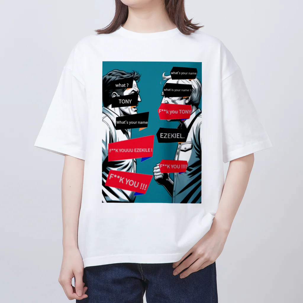 what's your nameのwhat's your name オーバーサイズTシャツ