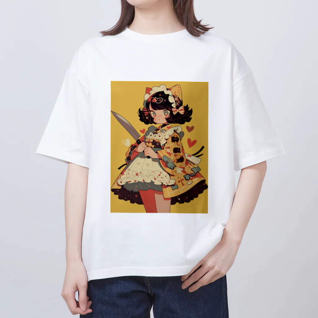 FRILLMONSTARのフリルモンスター　YELLOW cat Oversized T-Shirt