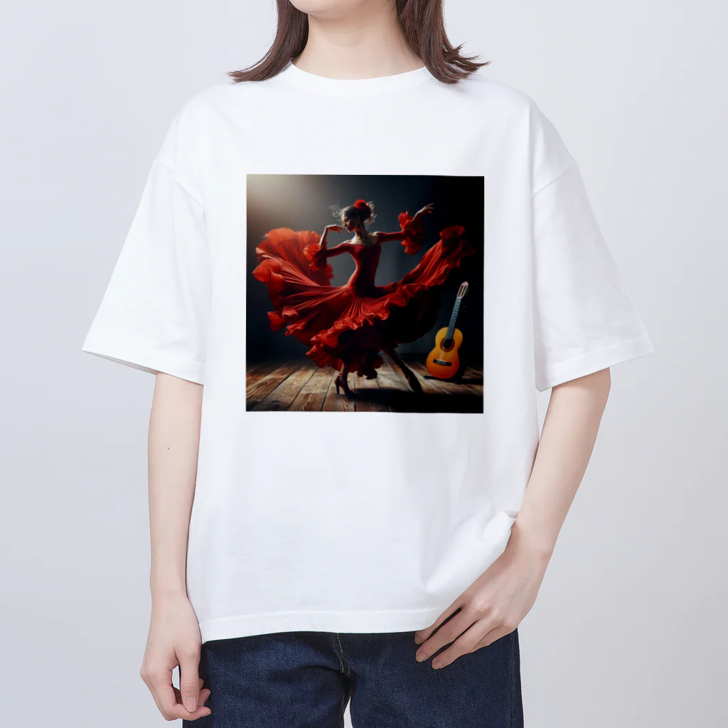 age3mのDancing of Love オーバーサイズTシャツ