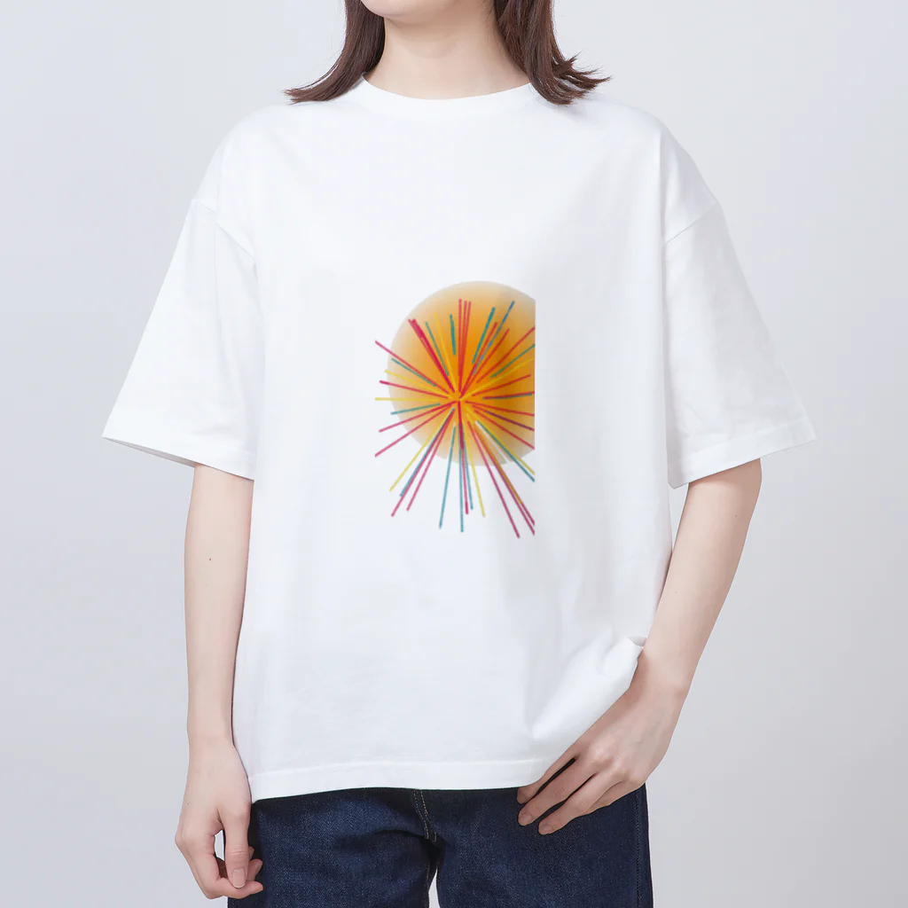 桜の葉っぱのビタミン Oversized T-Shirt