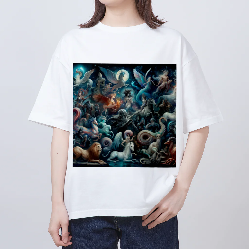 fitsの美しいモンスター Oversized T-Shirt