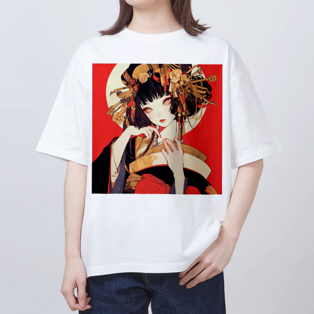 AQUAMETAVERSEの夢幻の花嫁 Marsa 106 オーバーサイズTシャツ