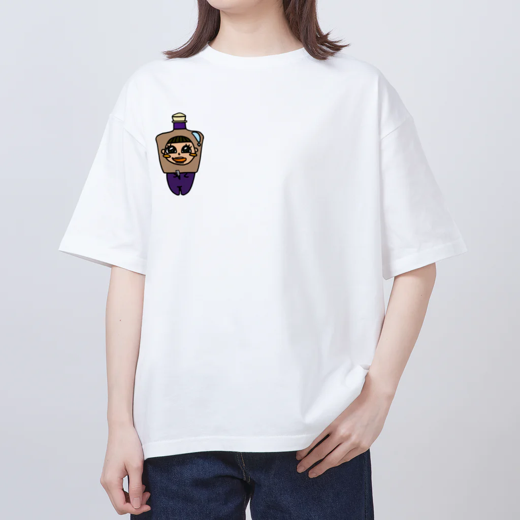 女将ちゃんねるの女将ちゃん オーバーサイズTシャツ