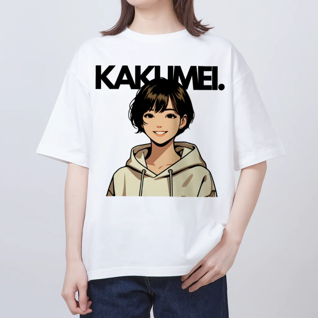 KAKUMEI.のKAKUMEIちゃん2 オーバーサイズTシャツ