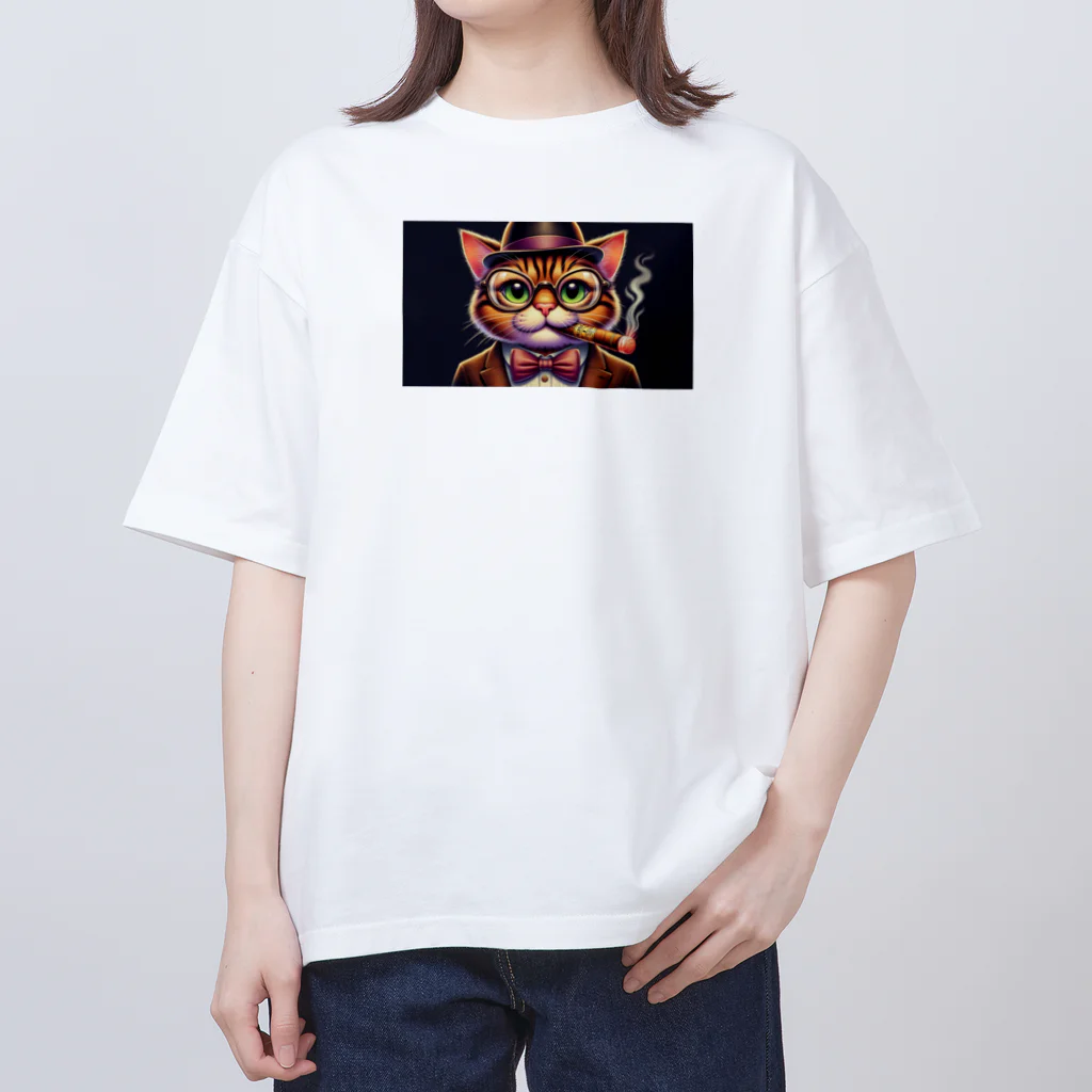 atterrirのミスター・ホームズ Oversized T-Shirt