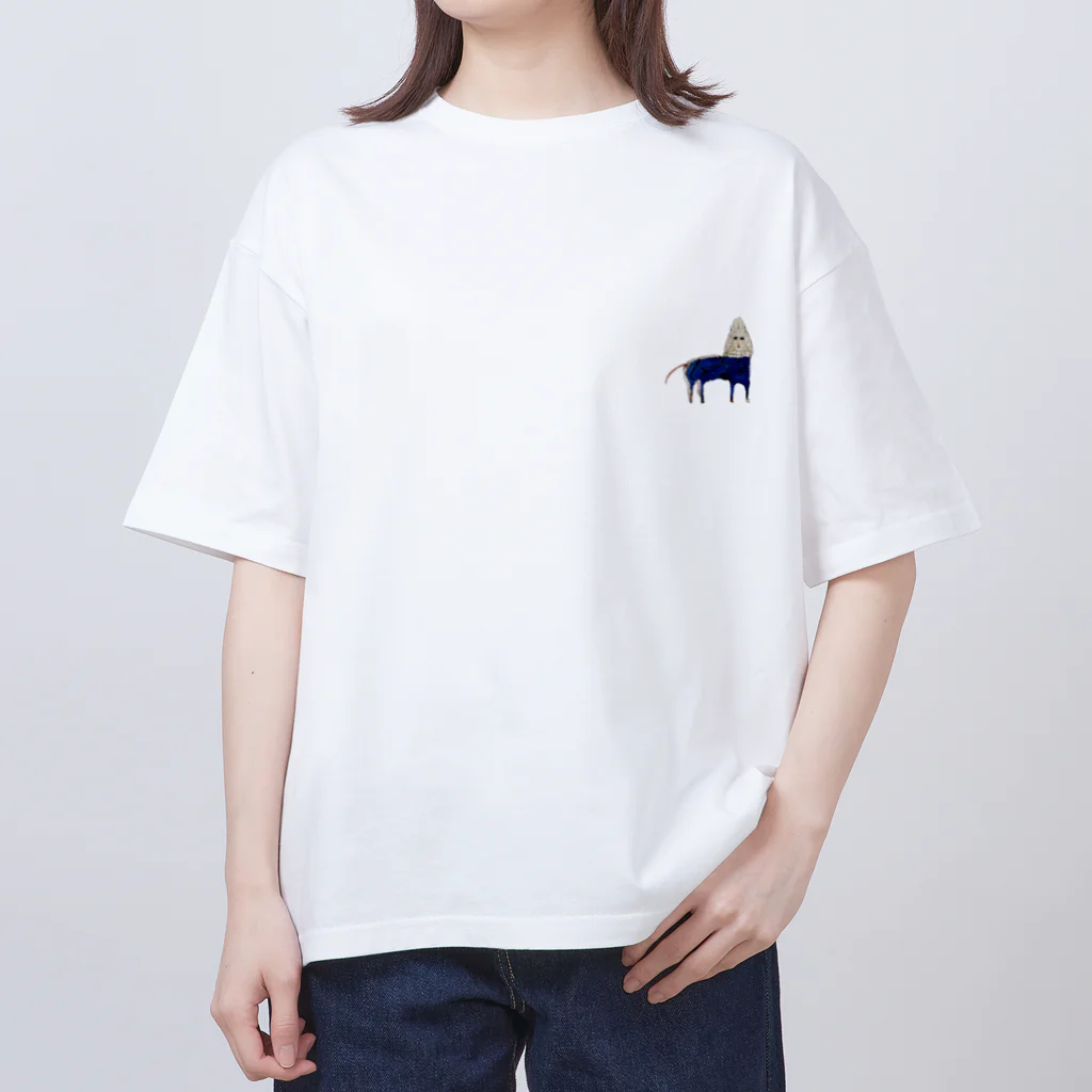 野口清村 / Noguchi Shimuraの入道雲 オーバーサイズTシャツ