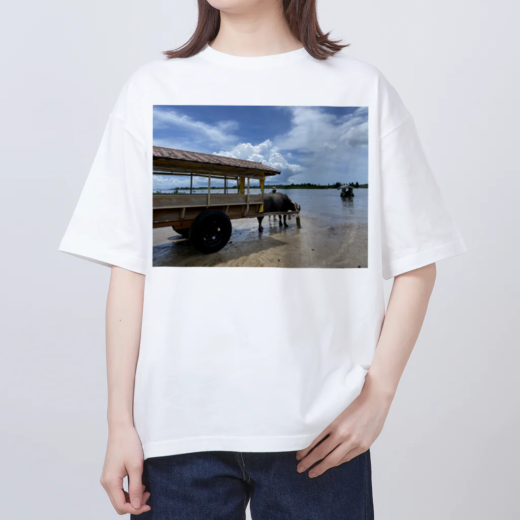 masabookの牛車とともに オーバーサイズTシャツ