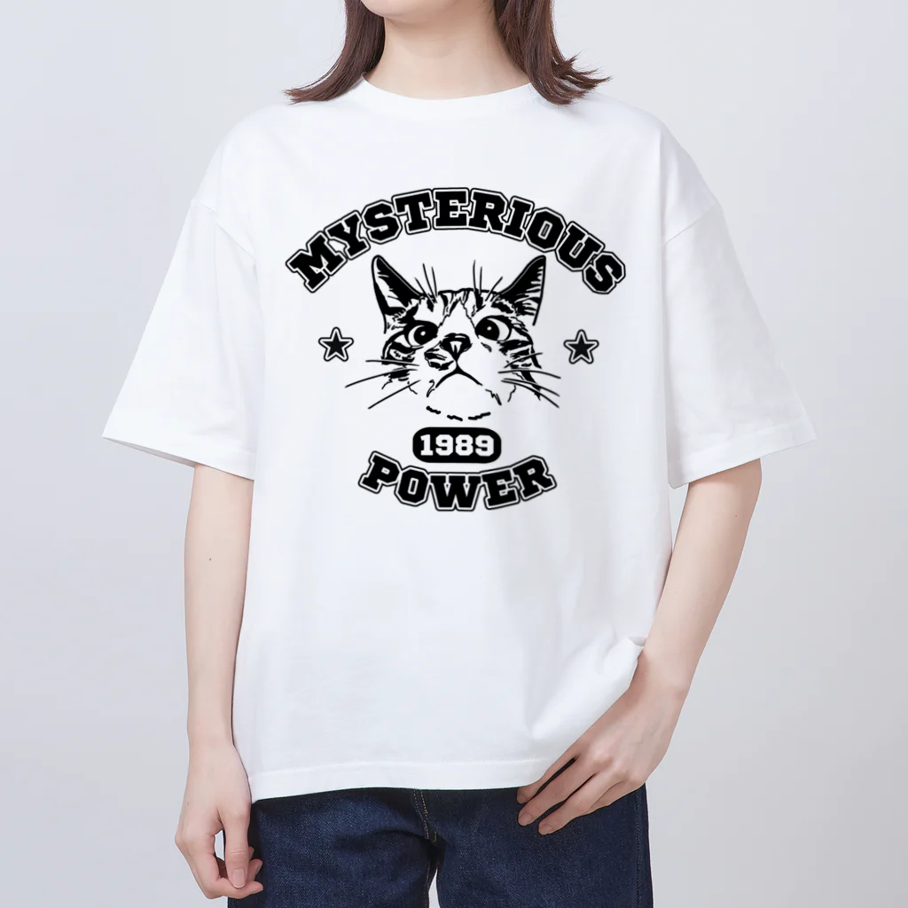 gyū-toの不思議な猫パワー オーバーサイズTシャツ