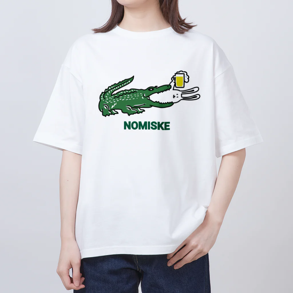 ヒロシオーバーダイブのNOMISKE（飲み助） Oversized T-Shirt