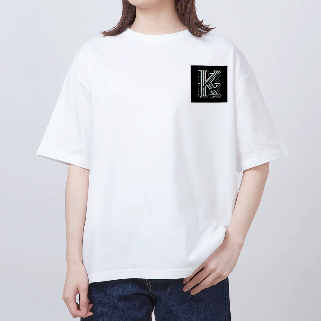 t8n5kのしんぷるけい オーバーサイズTシャツ