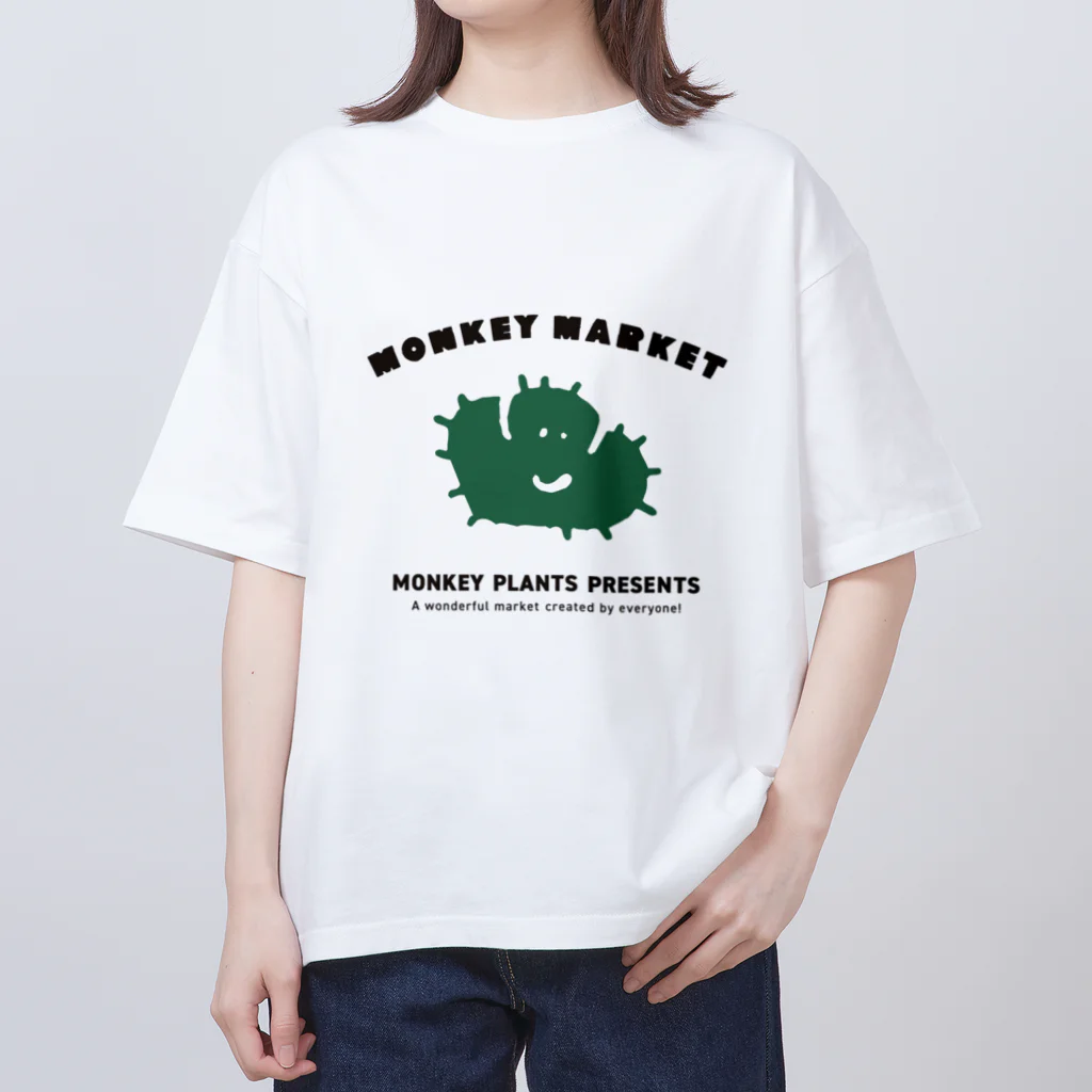 monkey plantsのサボテンモンキー オーバーサイズTシャツ