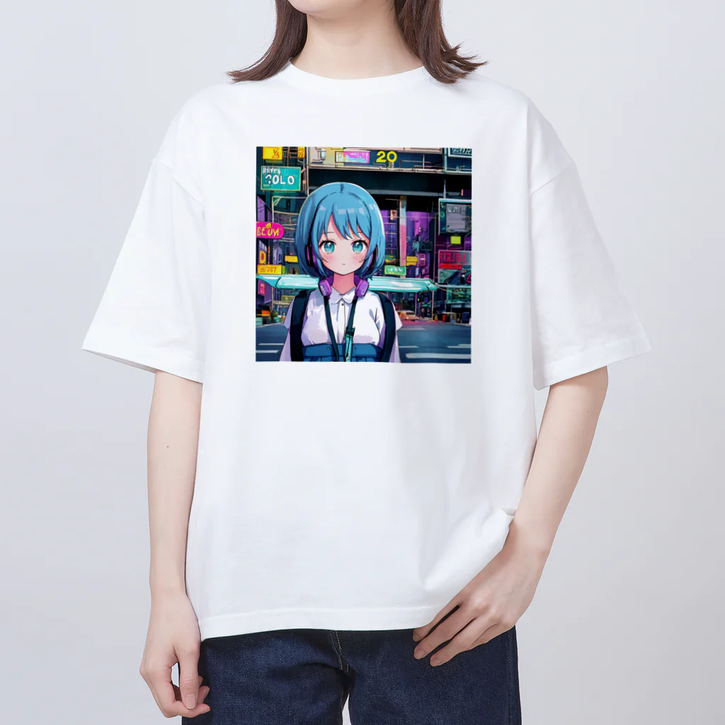 kotoha416 Music OFFICIAL GOODSのAozuki│アオヅキ Oversized T-Shirt