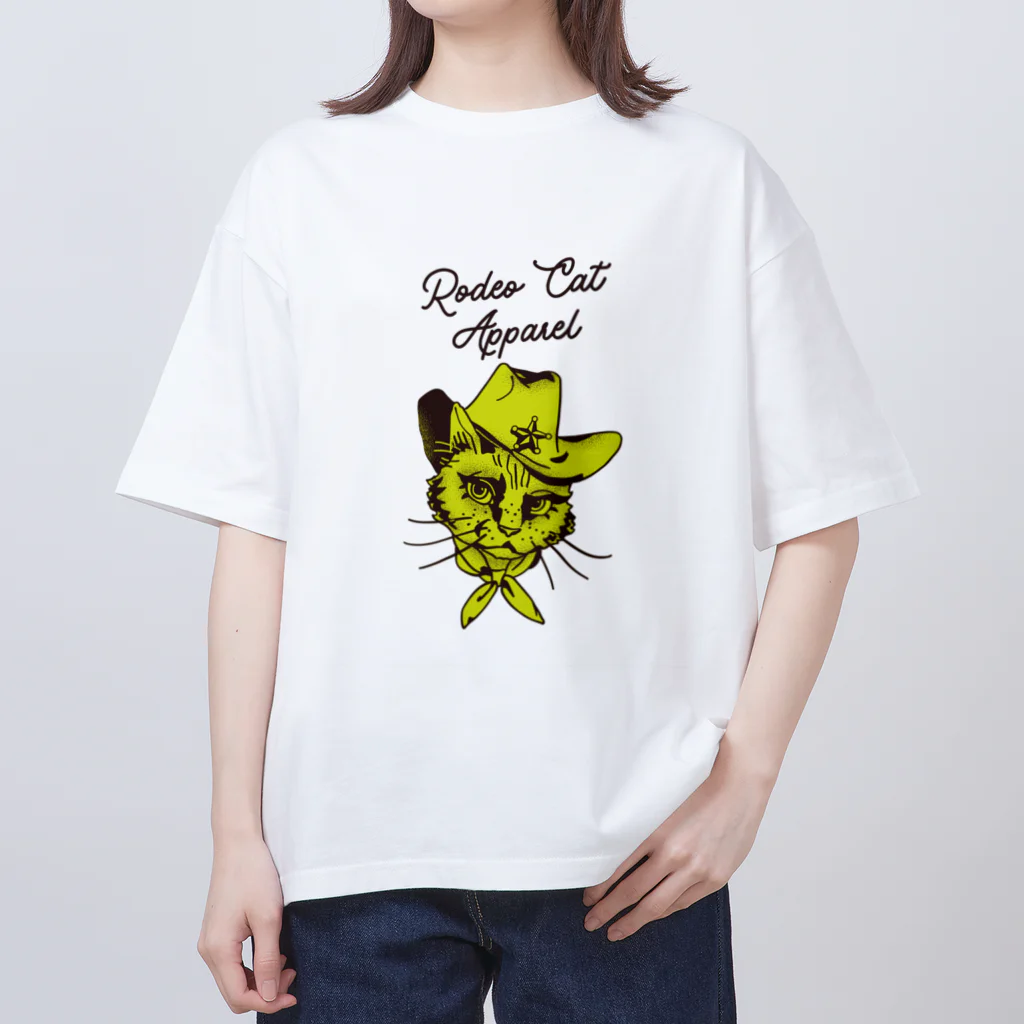 JC STOREの【RODEO CAT APPAREL】イエロー オーバーサイズTシャツ