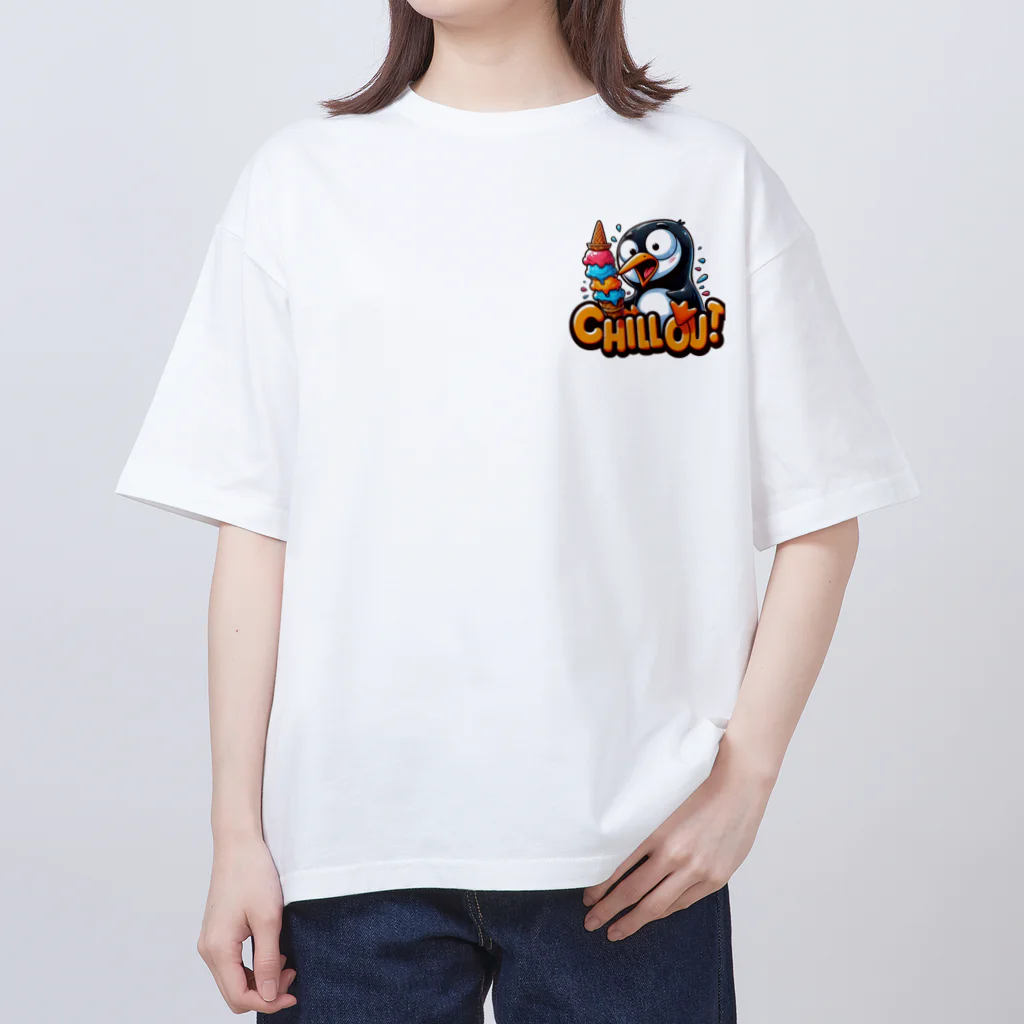 ユニークショップのChillペンギン オーバーサイズTシャツ