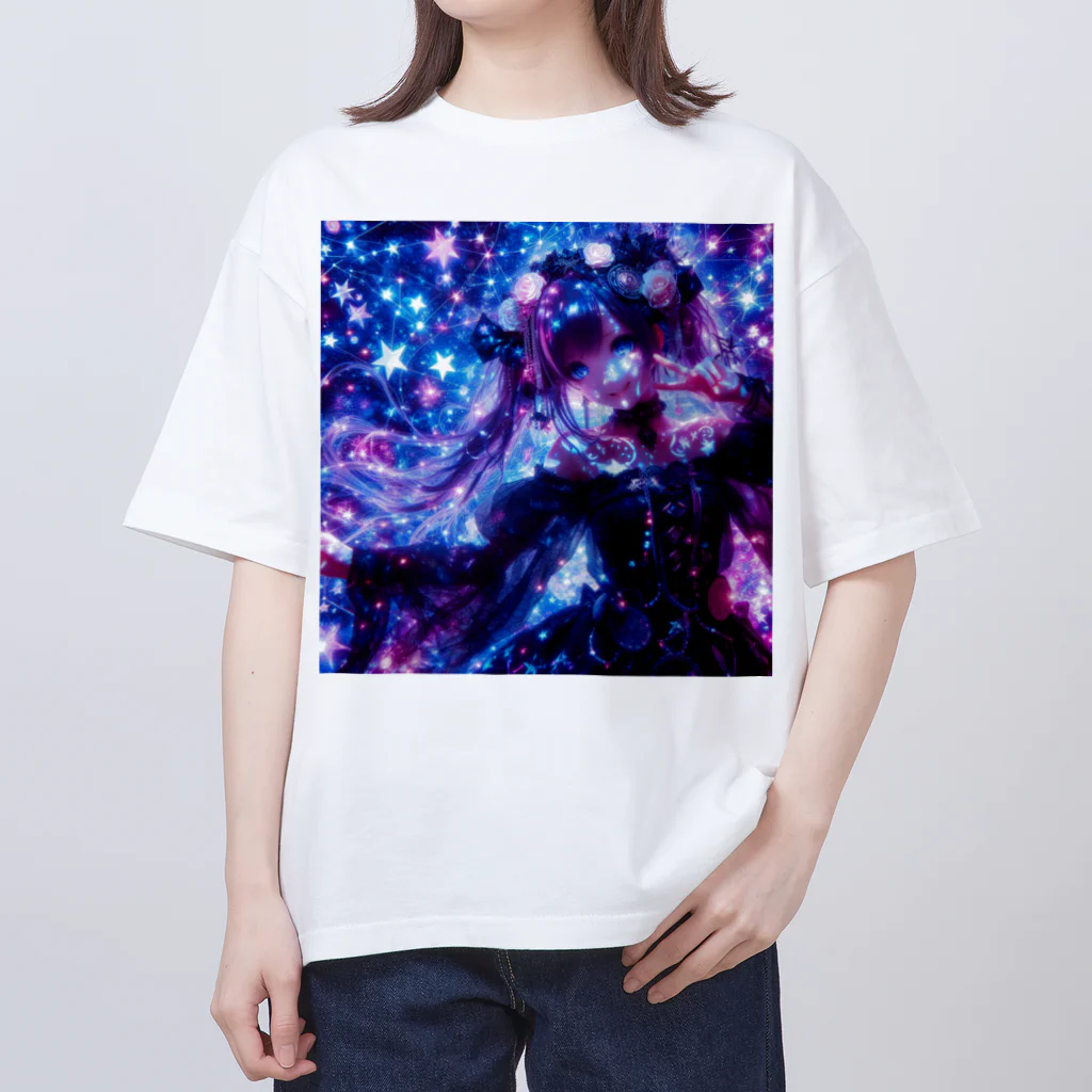 momonekokoのゴスロリ魔法少女 オーバーサイズTシャツ