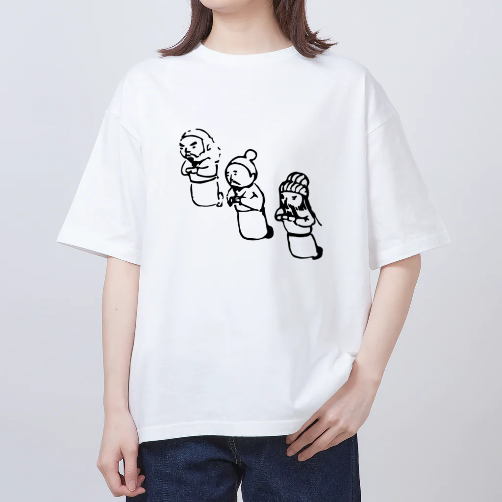 motif.のmotif. 三国志 桃園の誓い オーバーサイズTシャツ