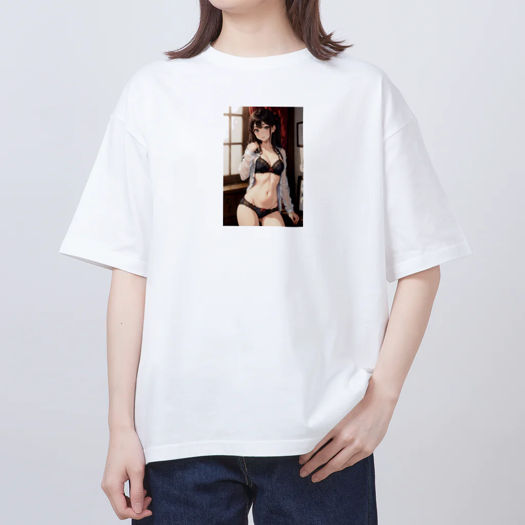 inoken_のカワイイ下着女子 オーバーサイズTシャツ