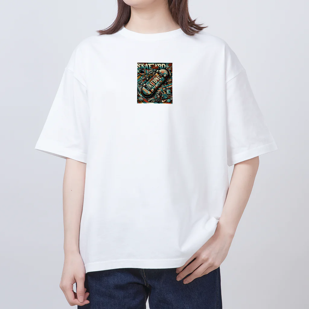 スケートリートのスケートリート Oversized T-Shirt