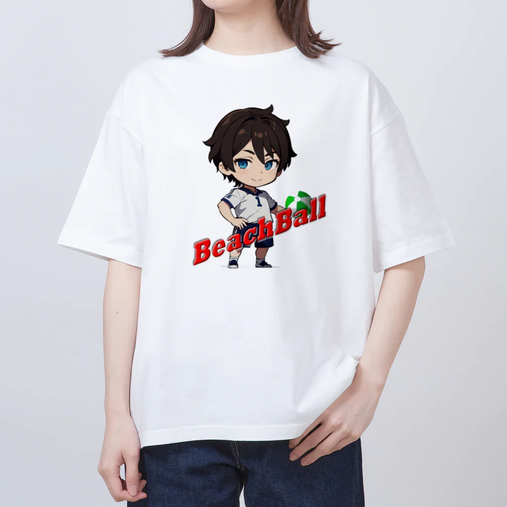 NexDreamのビーチボールバレー（男子Ⅰ） オーバーサイズTシャツ