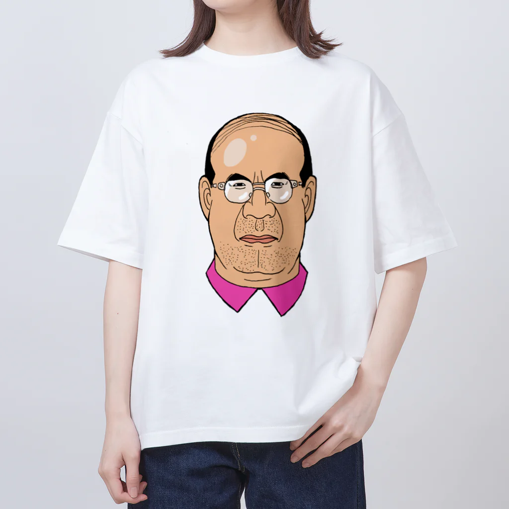 おぢさんストアのおぢさん(カラー) Oversized T-Shirt