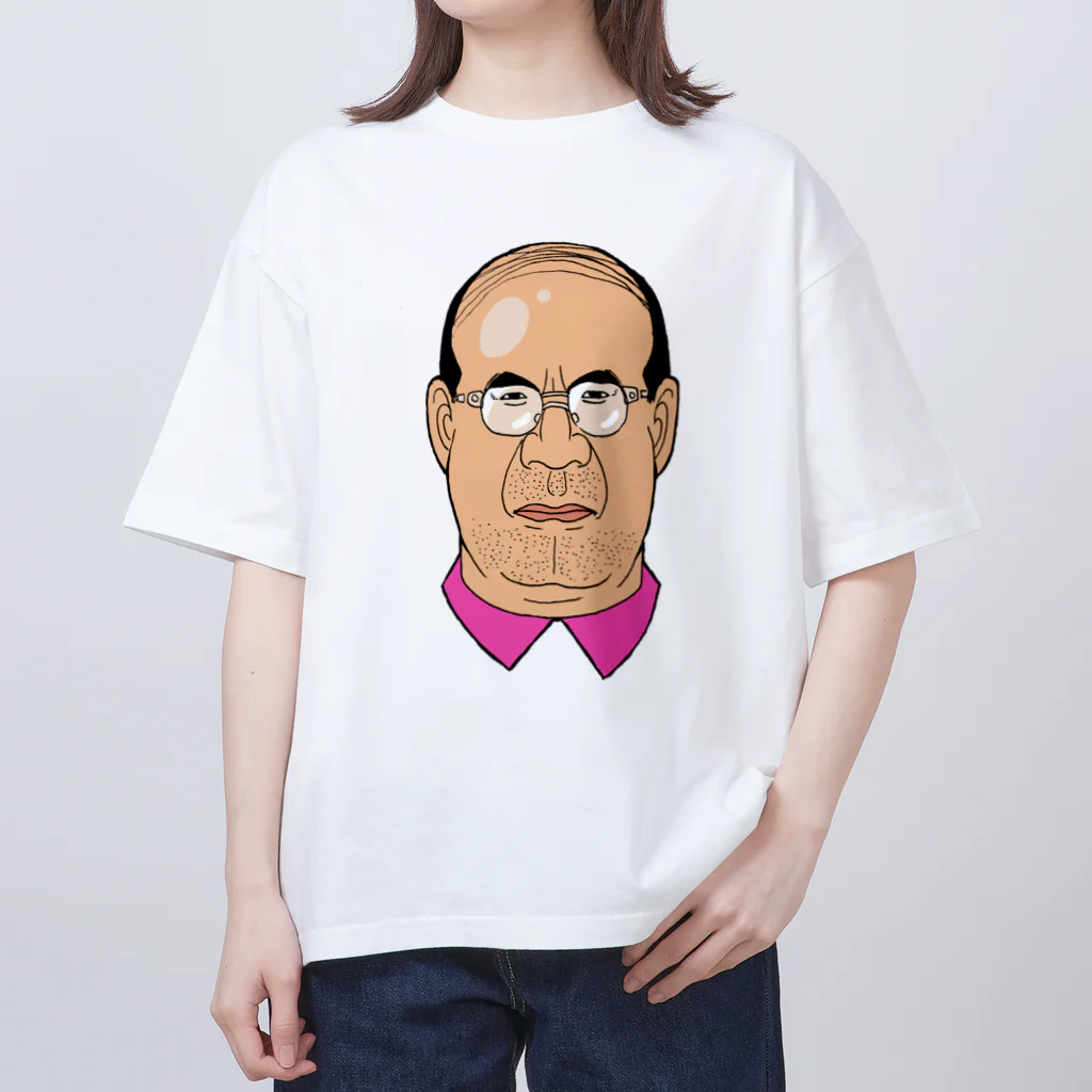 おぢさんストアのおぢさん(カラー) オーバーサイズTシャツ