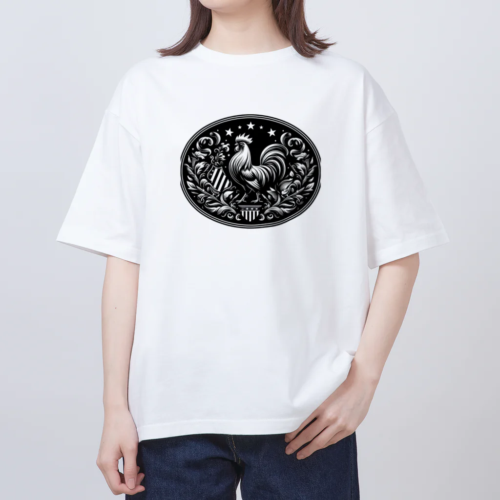 Sergeant-CluckのFirst Northern Area Special Forces：第一北部方面特殊部隊 Oversized T-Shirt
