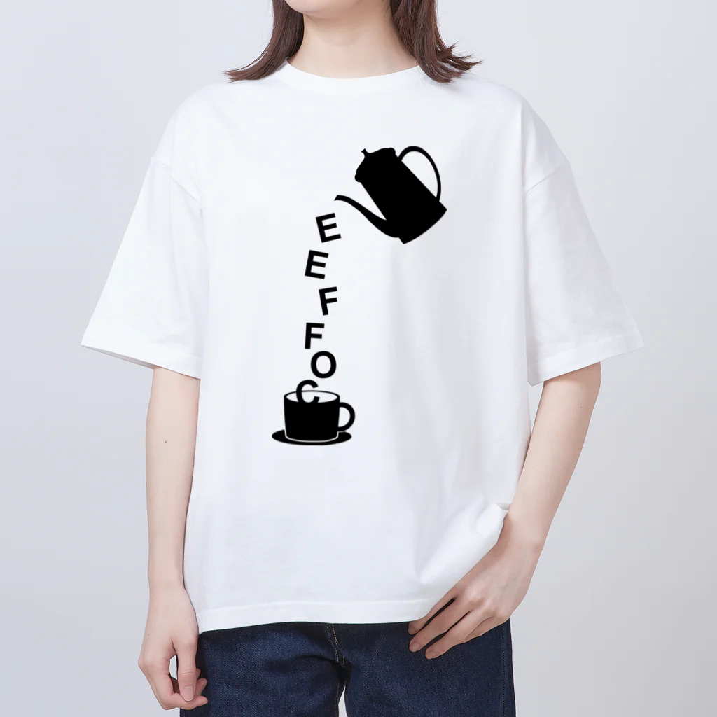 WAKAWAのcoffee words  オーバーサイズTシャツ