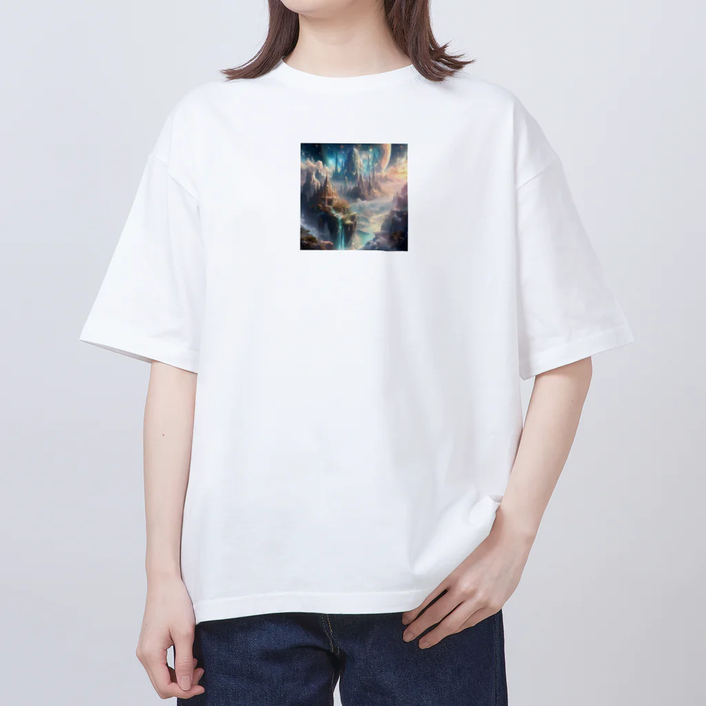 moon star ☪︎の神秘的な世界2 オーバーサイズTシャツ