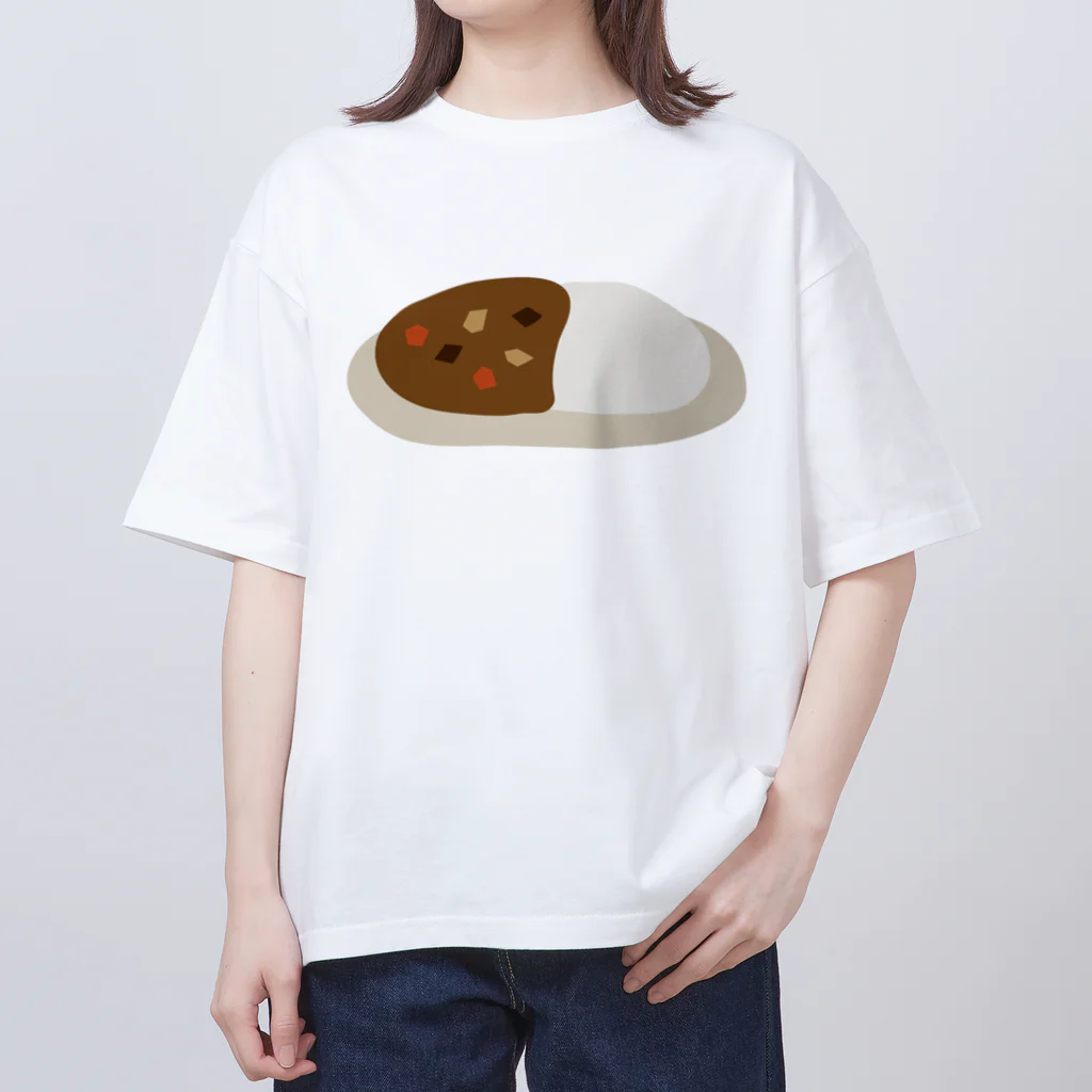 semioticaの大好物カレー オーバーサイズTシャツ