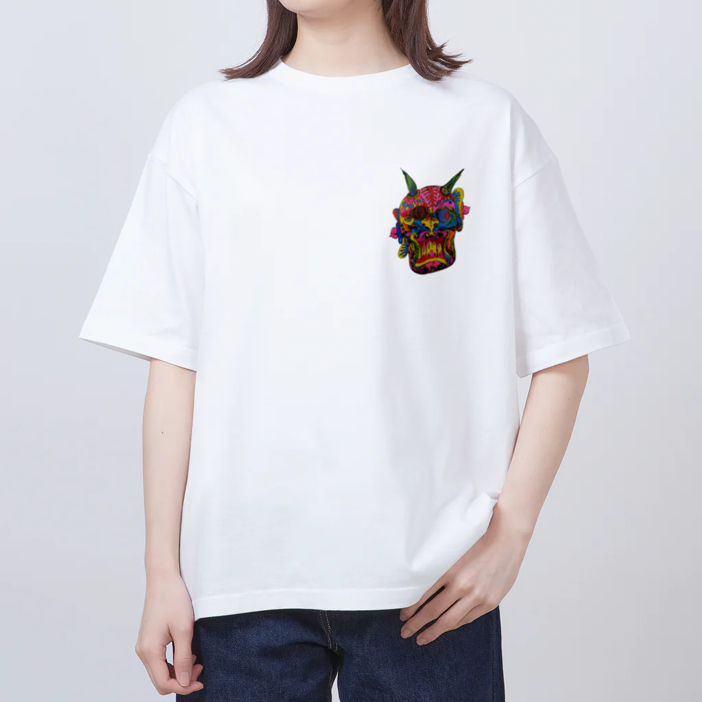 kero-spider　のＯｎｉ オーバーサイズTシャツ