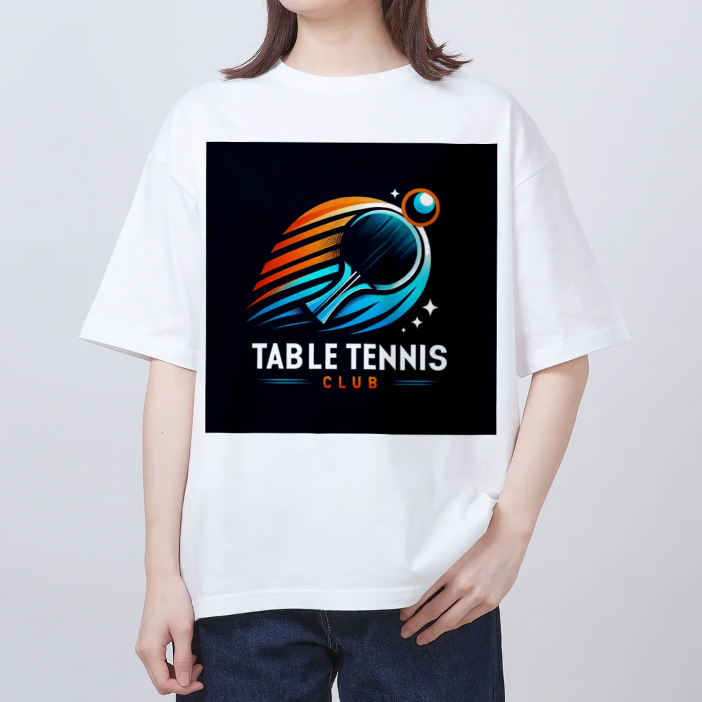 wankoyの卓球部 オーバーサイズTシャツ