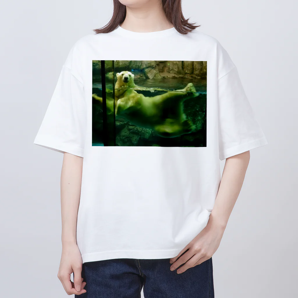 ヒサのシロクマ Oversized T-Shirt