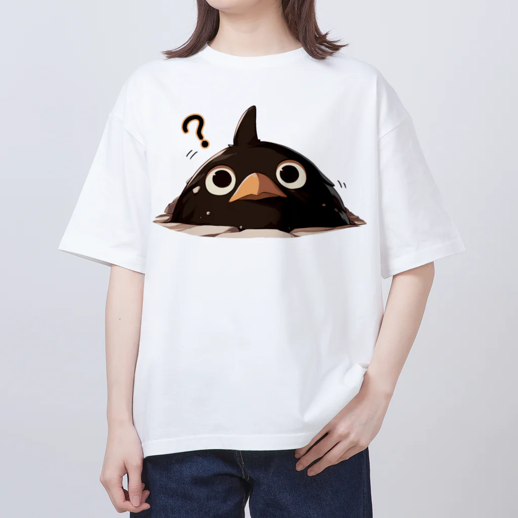 fosiの謎の生物くん オーバーサイズTシャツ