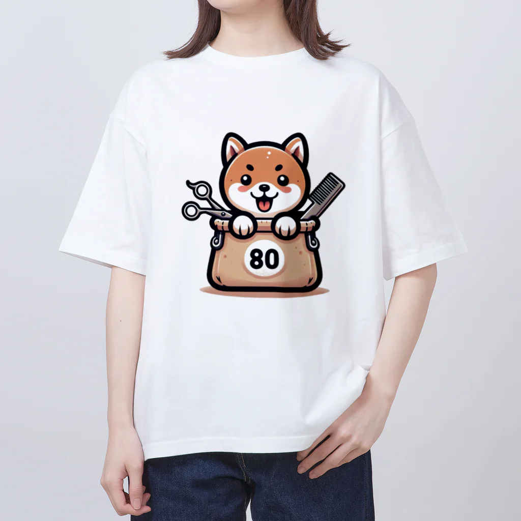 HAIR & COLOR SALON 80【HARE】の80マスコットキャラ オーバーサイズTシャツ